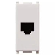 VIMAR PLANA - PRESA RJ12 6/6 BIANCO