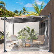 Telaio trasparente acqua resistente - 2,4 x 4 m - PVC