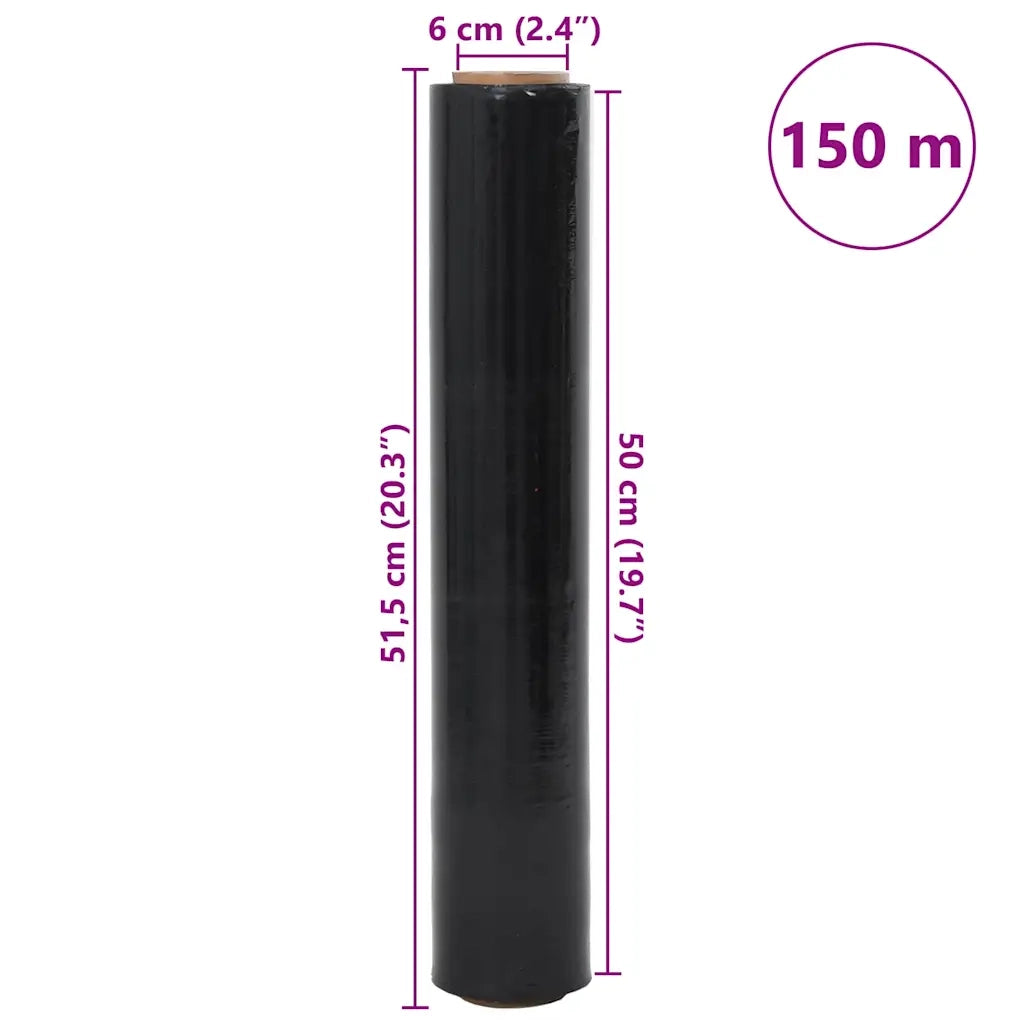 Film Estensibile 6 pz Nero 23 ¦Ìm 50 cm x 150 m CFW7941732
