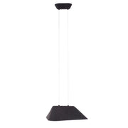 Lampada a sospensione Carbon in feltro nero LED 8W Maxlight