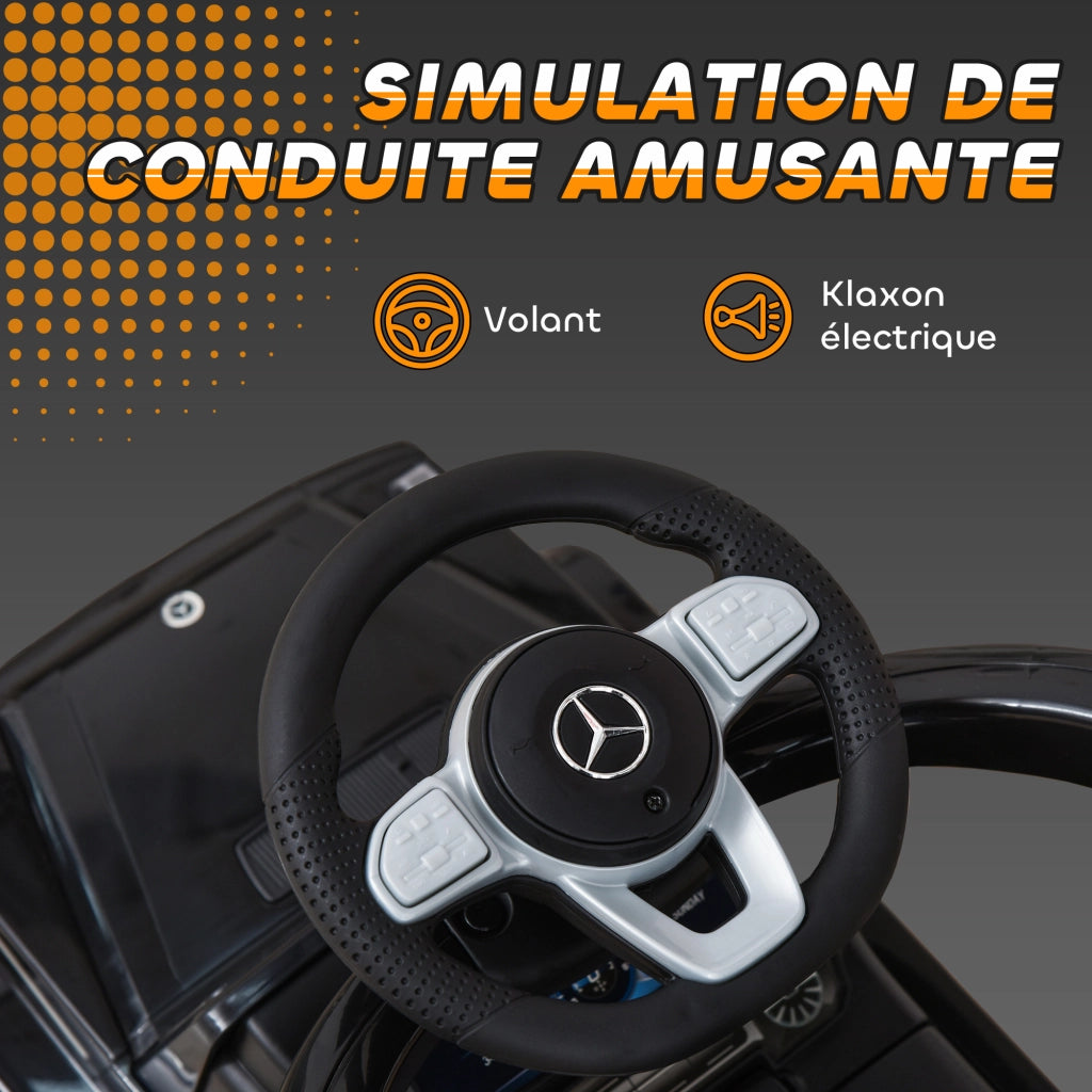 Cavalcabile Auto Bambini Multi-accessoriata ¨C Xylo ¨C Nero 12-36 Mesi
