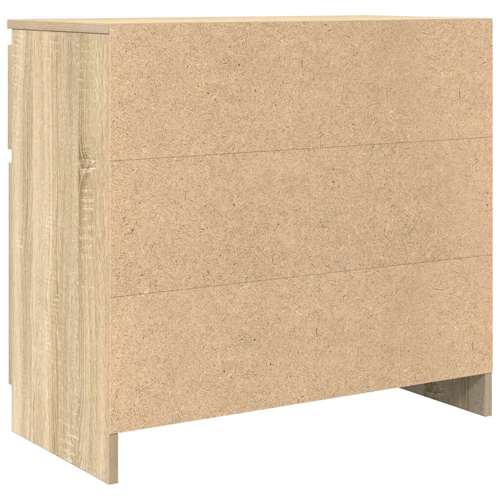 Credenza con Cassetto-Buffet-Armadio da cucina Rovere Sonoma 71x35x65 cm in Truciolato 498162