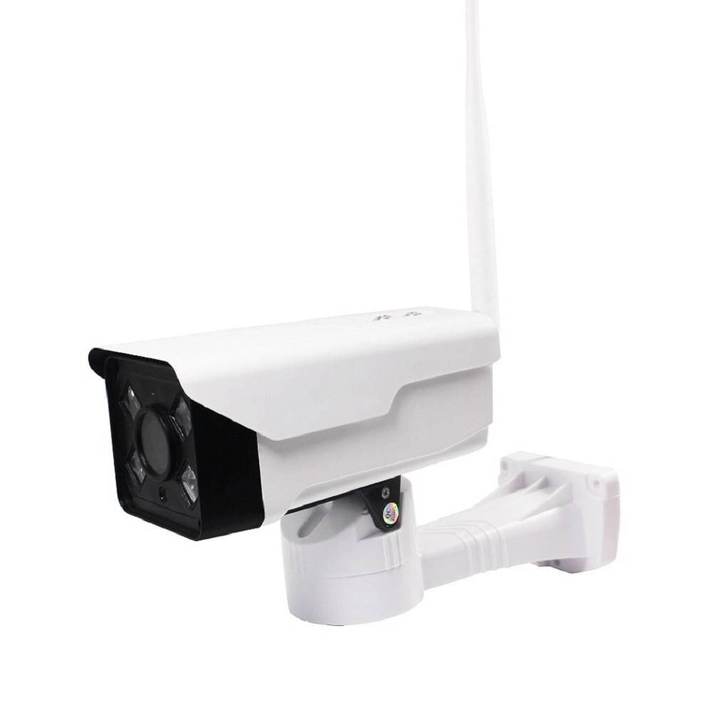 Trade Shop - Telecamera Esterna Ip Camera Hd 1080p Wireless Led Ir Lan Micro Sd Robotizzata -