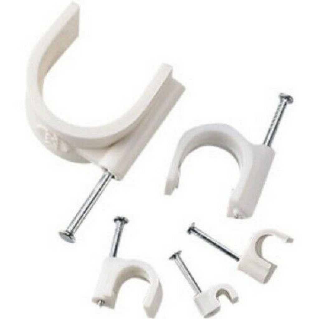 GRAFFETTE FISSA CAVO BIANCHE n.5/6 CONF PZ100