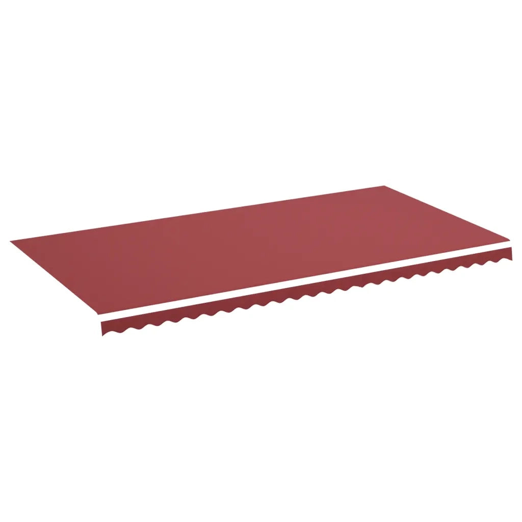 Tessuto di Ricambio per Tenda da Sole Rosso Borgogna 6x3 m 311973