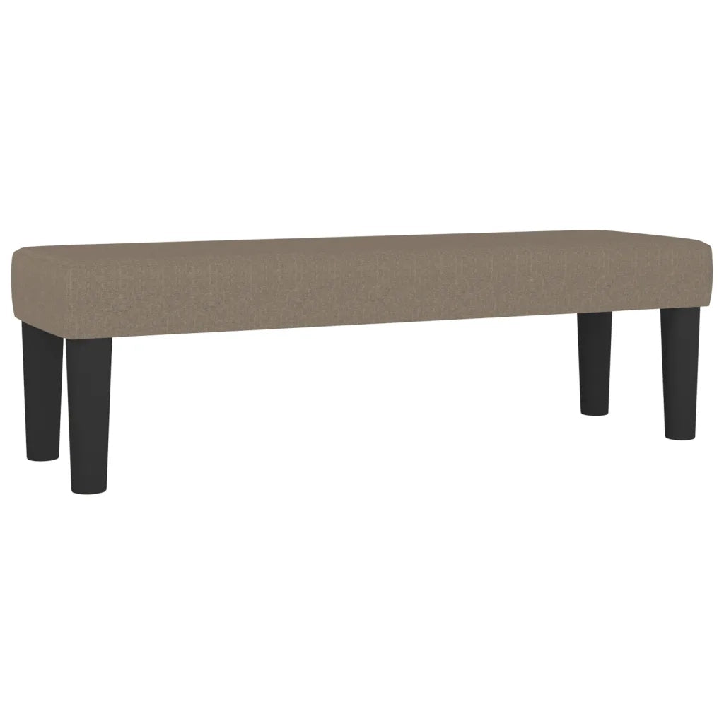 Giroletto a Molle con Materasso Tortora 200x200 cm in Tessuto 3136785