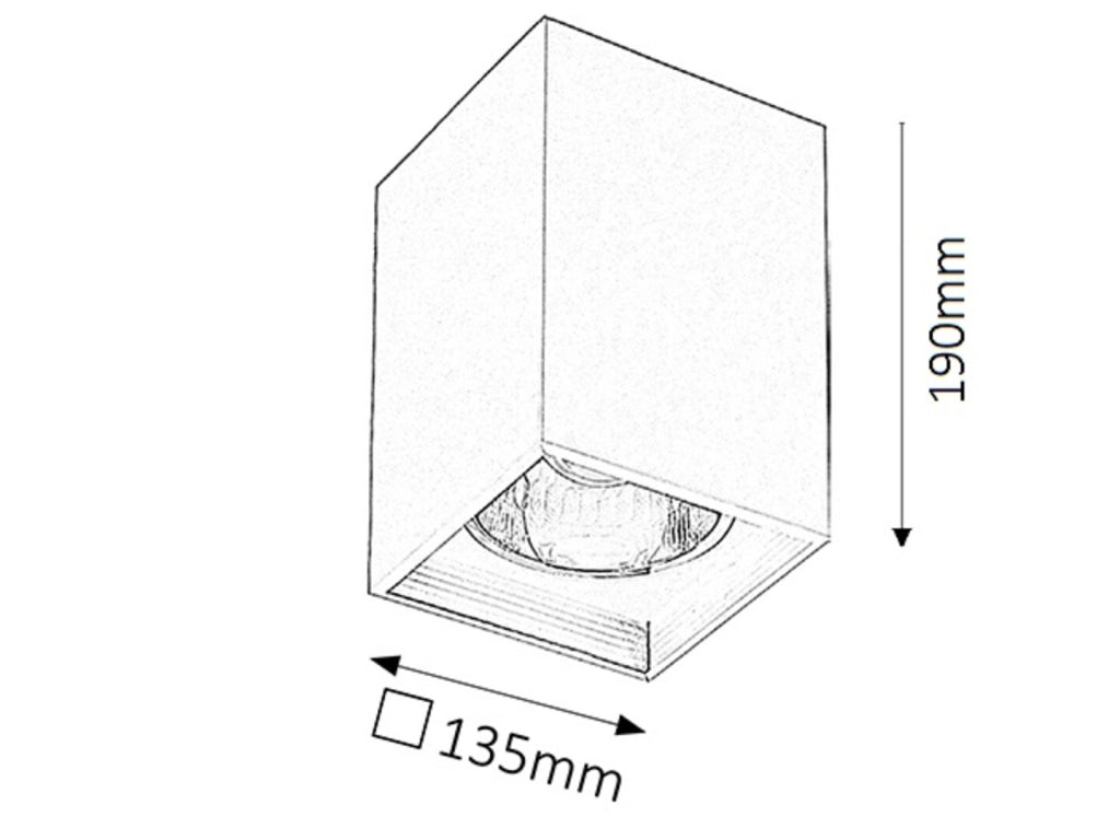 Spot da soffitto grigio E27 60W Rabalux Maddox 2487