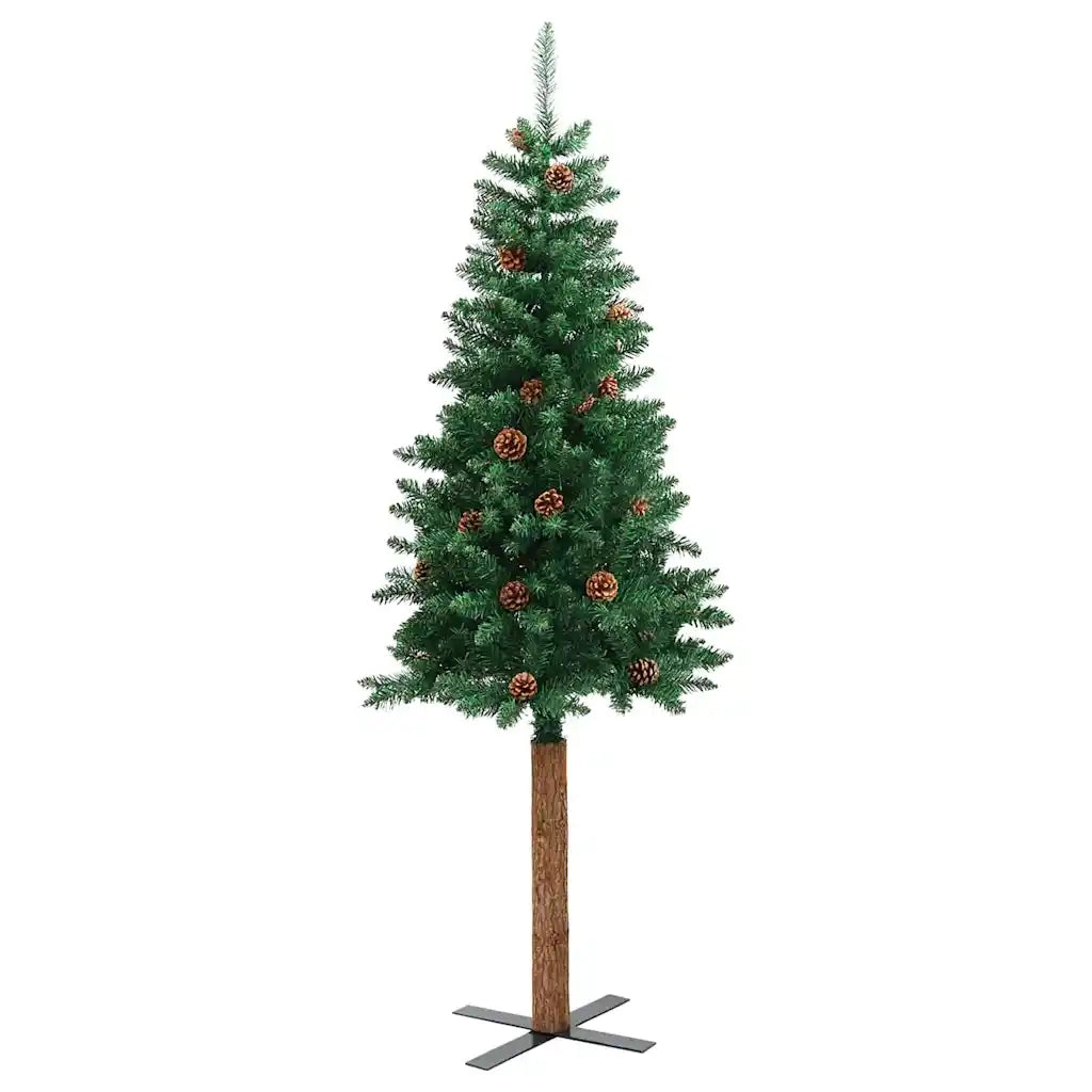Albero di Natale snodato con 300 LED con supporto Verde 180 cm 3394866