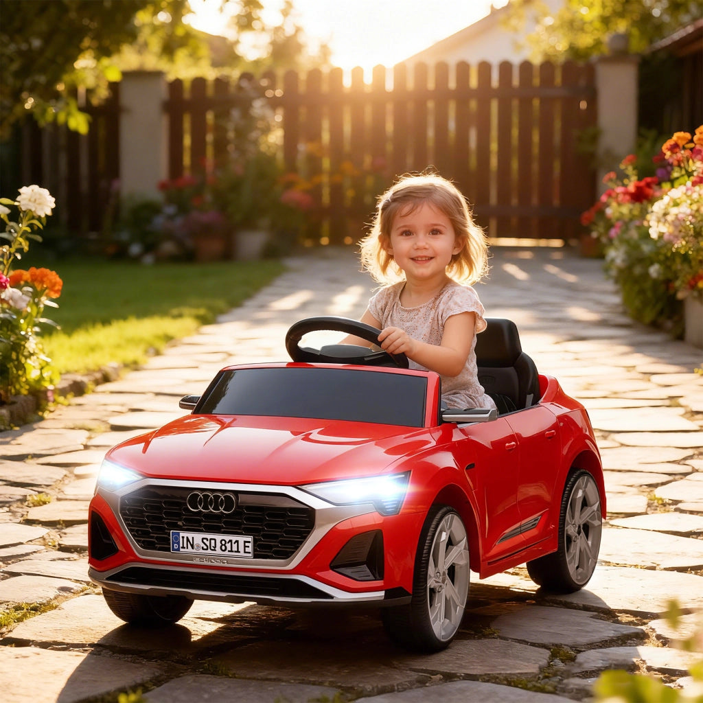 Auto Elettrica per Bambini Audi Q8 e-tron Sportback ¨C Minimal ¨C Rosso