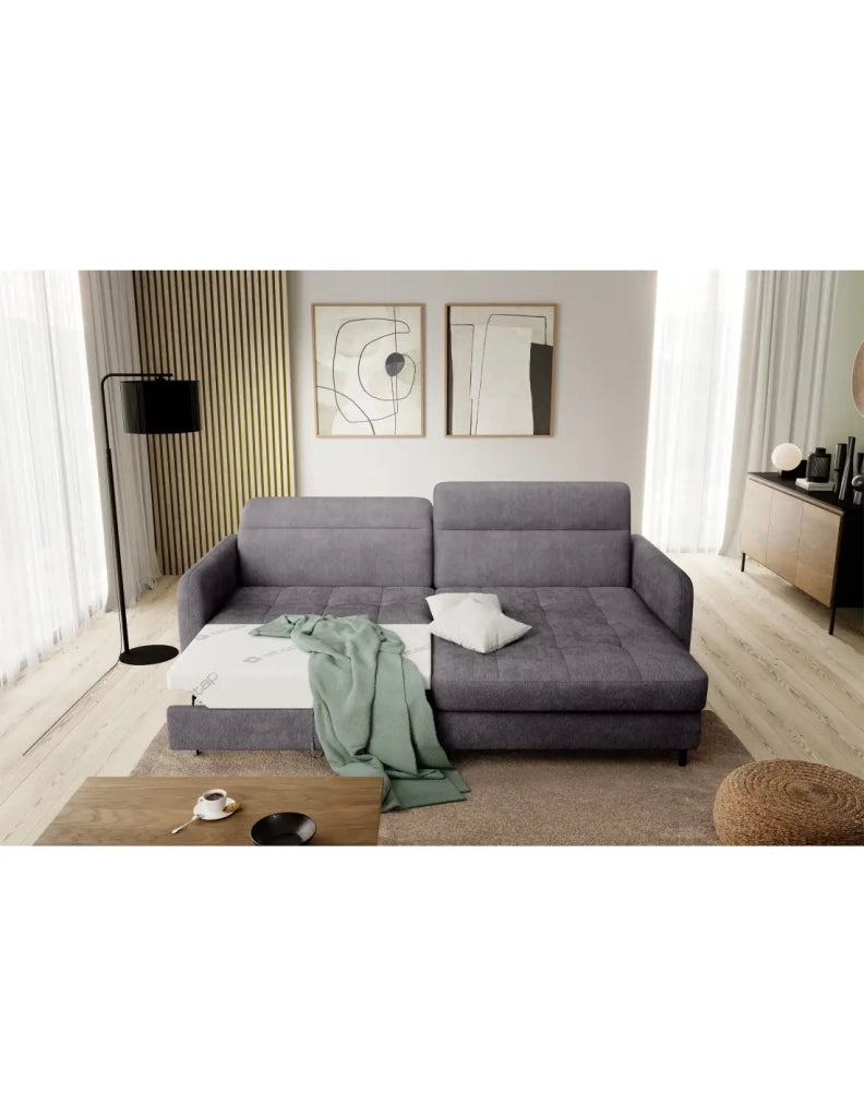 Divano ad angolo collezione GOUMSI colore Grigio