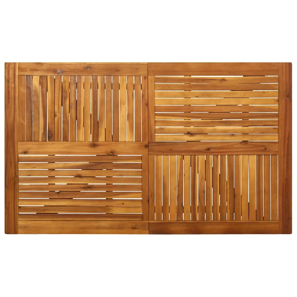 Set Mobili da Pranzo per Giardino 5 pz Grigio 3072144