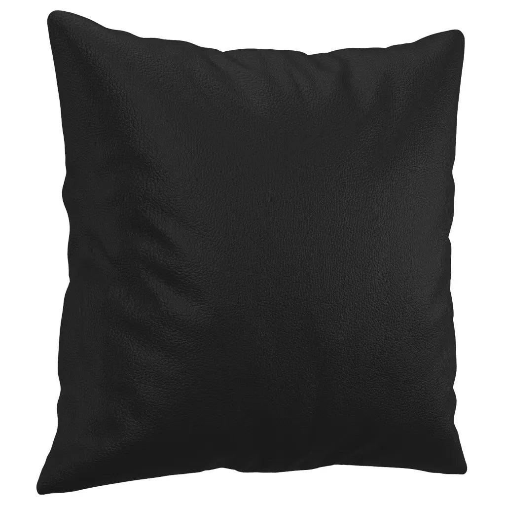 Divano a 2 Posti con Cuscini-Sofa 2 Posti con Cuscini Nero 140 cm in Similpelle 540025