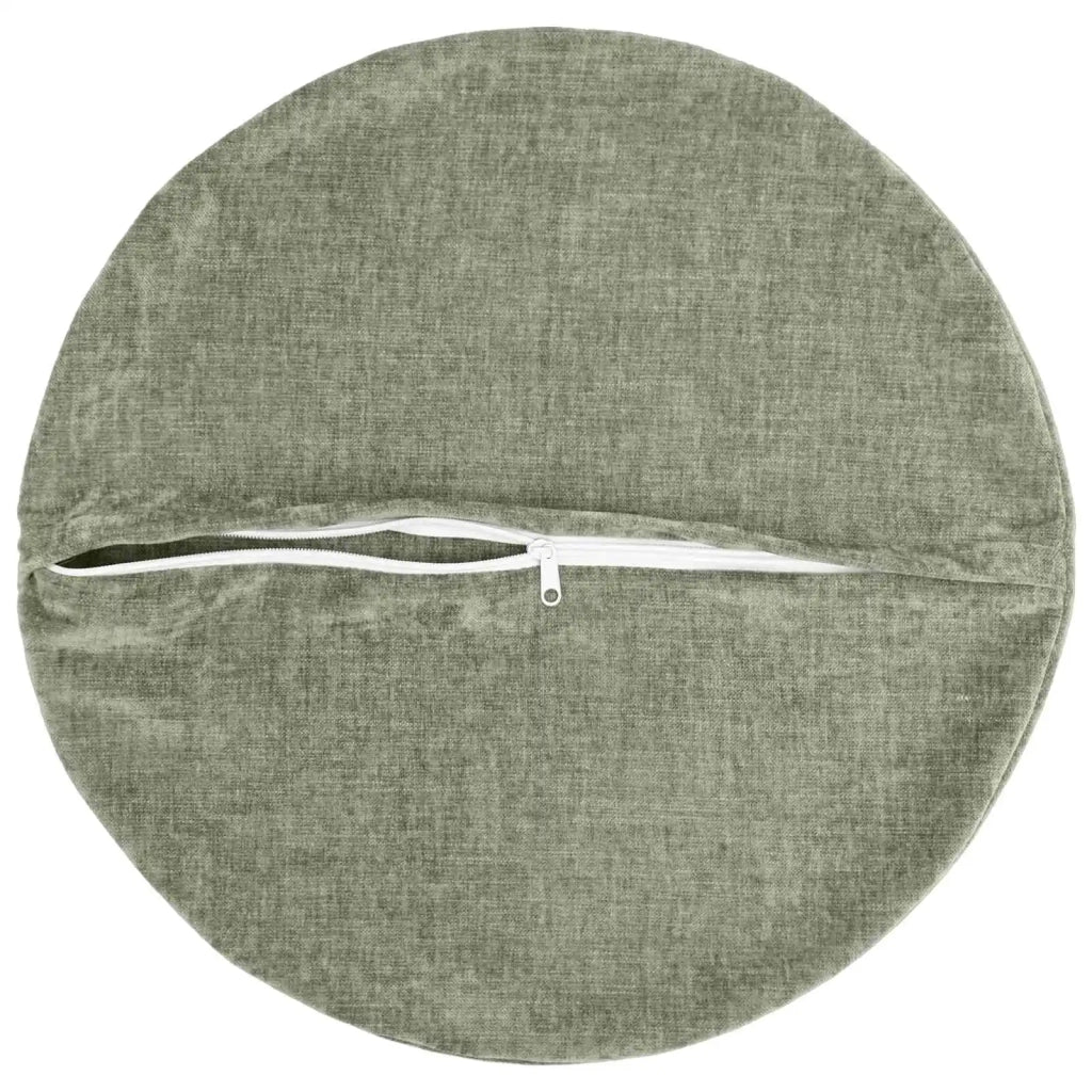 Federa 6 pz HEERLEN Verde Ø 40 cm Tessuto Chenille 922316
