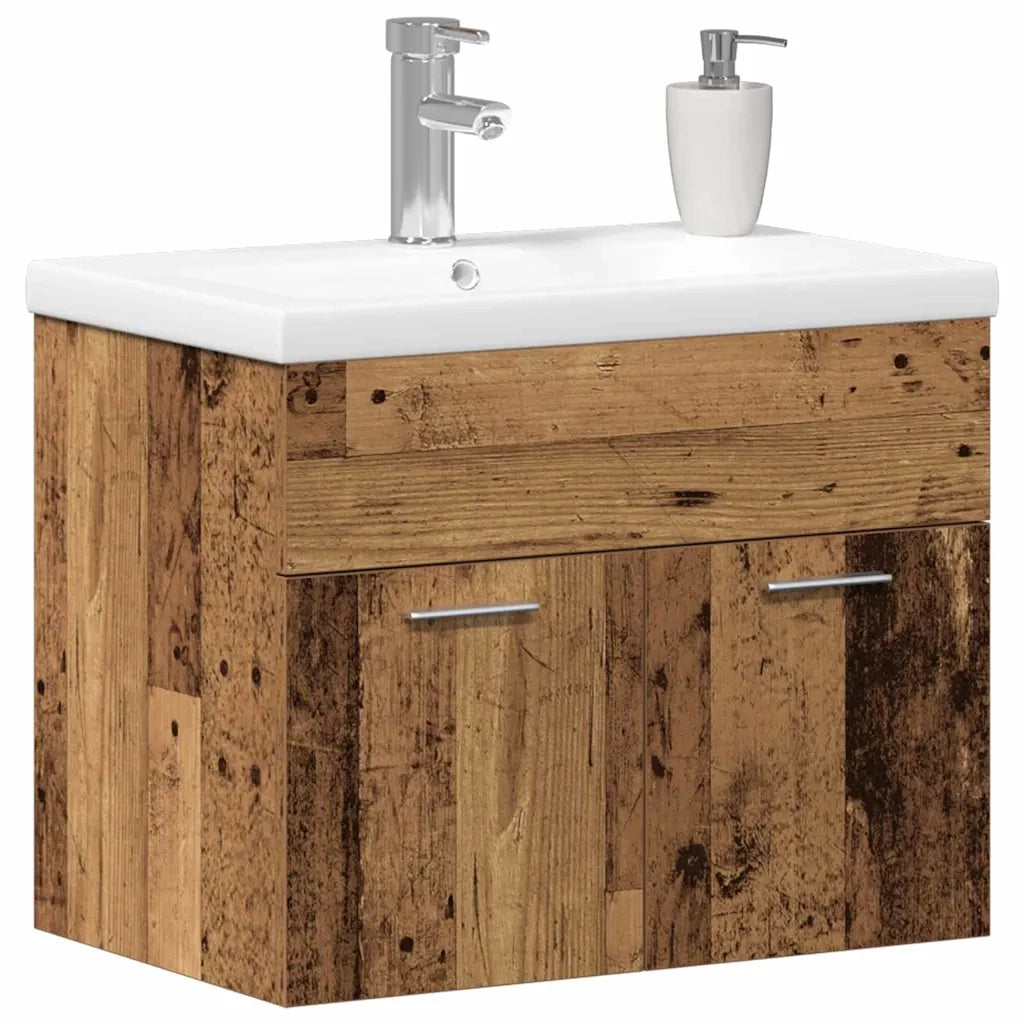 Mobile da Bagno | Armadio da bagno con cassetto Legno multistrato