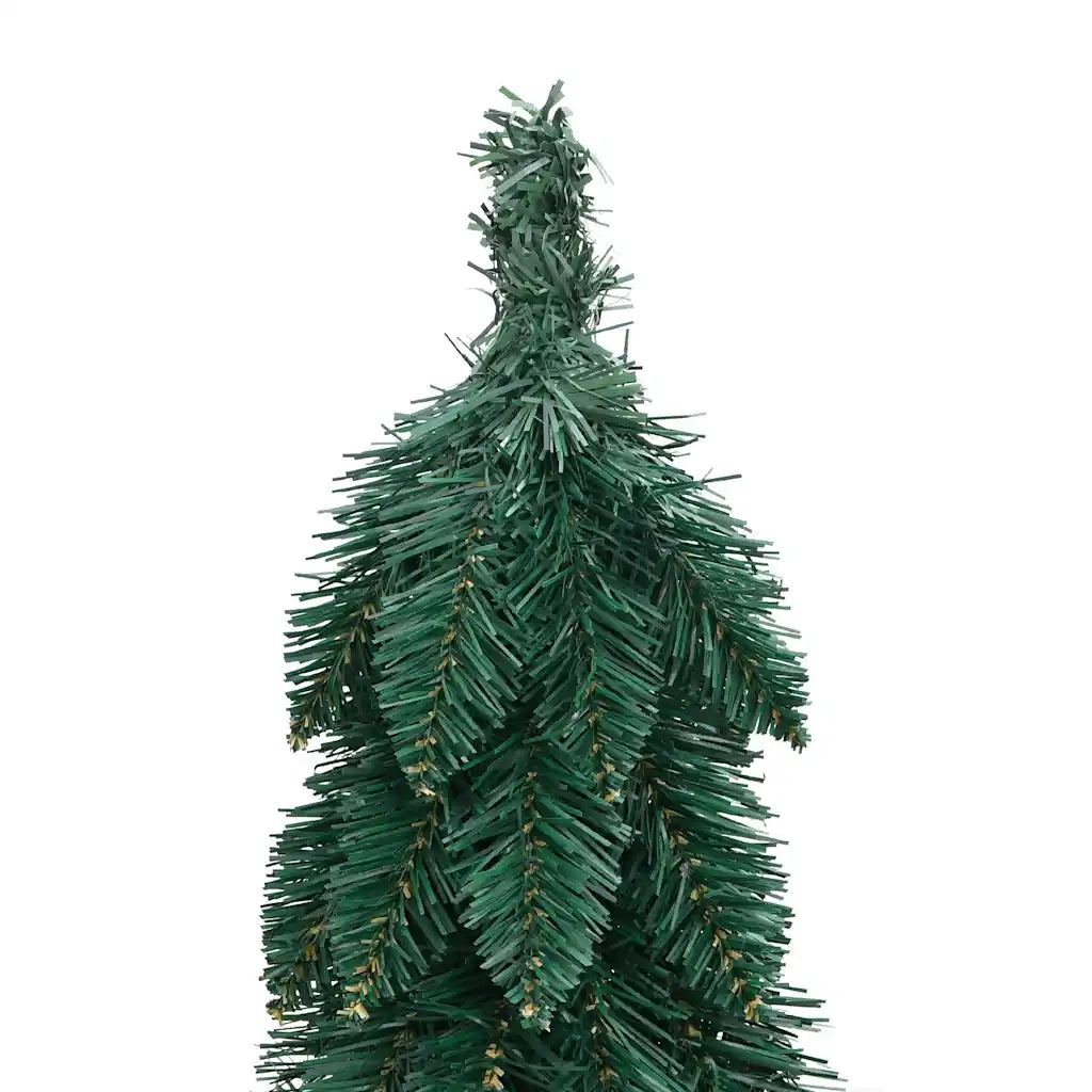 Albero di Natale Artificiale Preilluminato-Albero Natalizio con 45 LED 90 cm