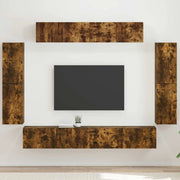 Mobile TV 8 pcs Rovere fumé