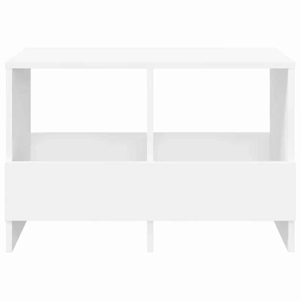 Scaffale per riviste Bianco 68,5 x 30 x 45 cm 890984