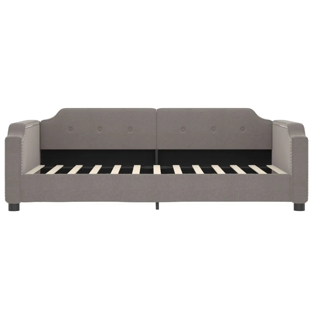 Divano letto | Sof¨¤ letto | Letto singolo Estraibile Tortora 80x200 cm Tessuto