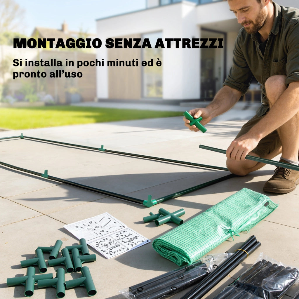 Serra da Giardino ¨C Minimal ¨C Verde 170x68x200 cm