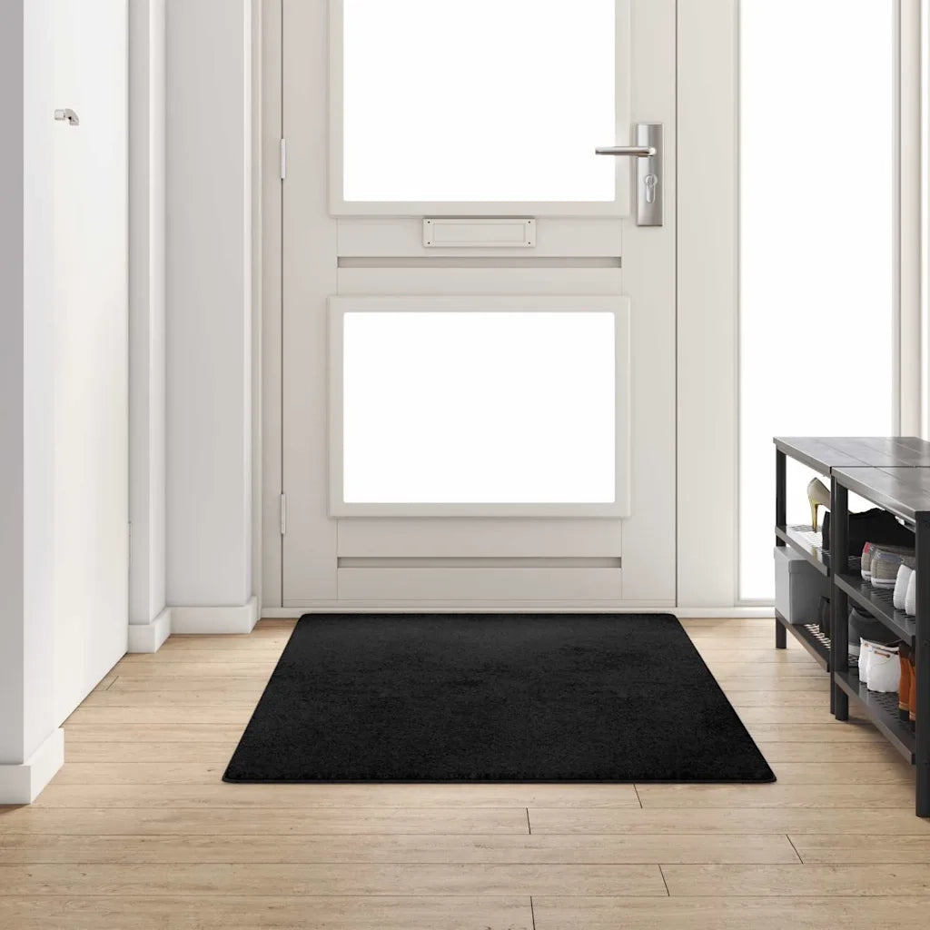 Runner in Moquette | Runner Tappeto Nero 100 x 200 cm 100% Polipropilene Tuft