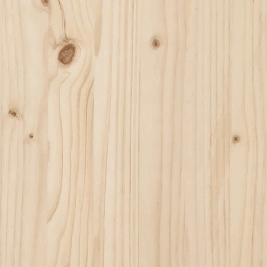 Letto senza Materasso-Struttura Letto 180x200 cm in Legno Massello di Pino 381139