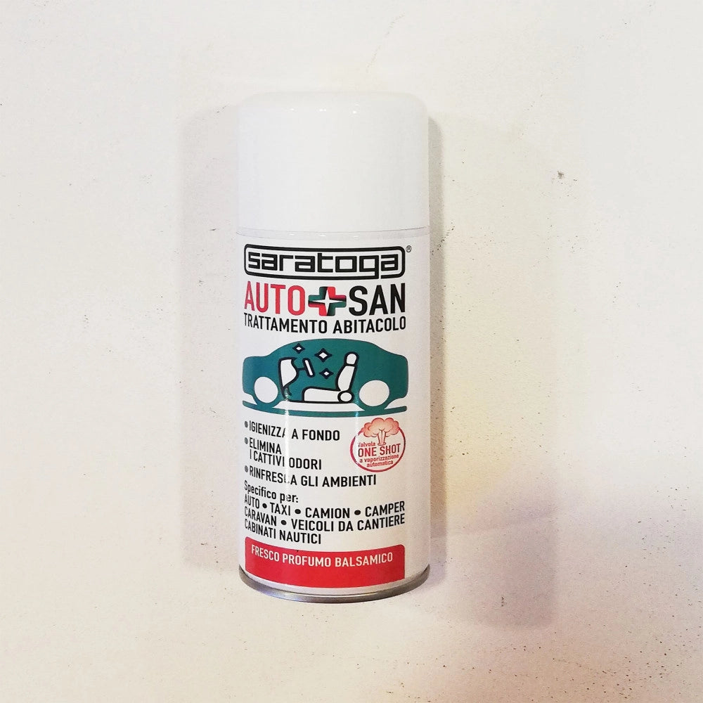 Saratoga auto san 200ml trattamento abitacolo monodose
