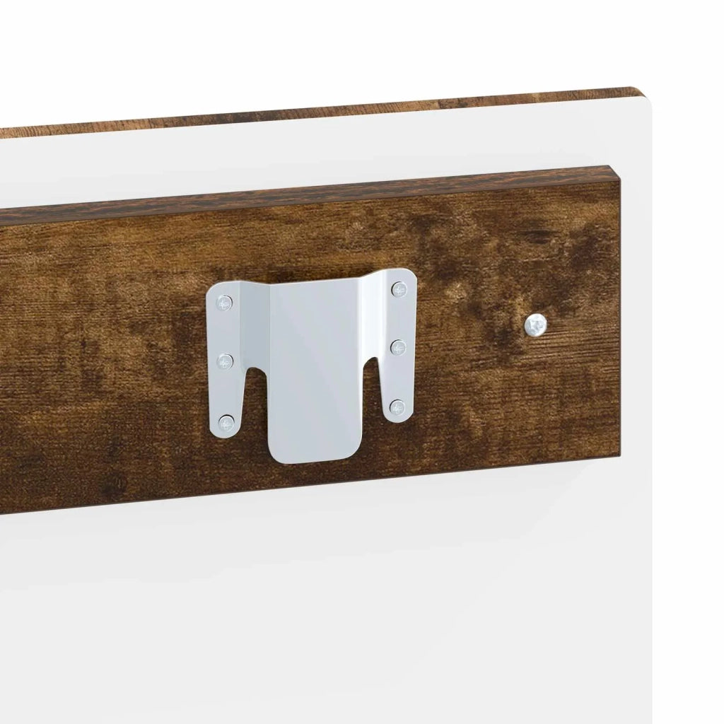 Testiera da Muro EDE Rovere Fumo Legno ingegnerizzato 896060