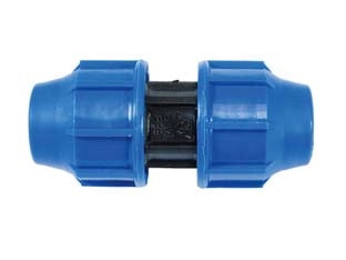 RACCORDO A COMPRESSIONE MANICOTTO PN16- - ø mm.25x25 - 20 pezzi