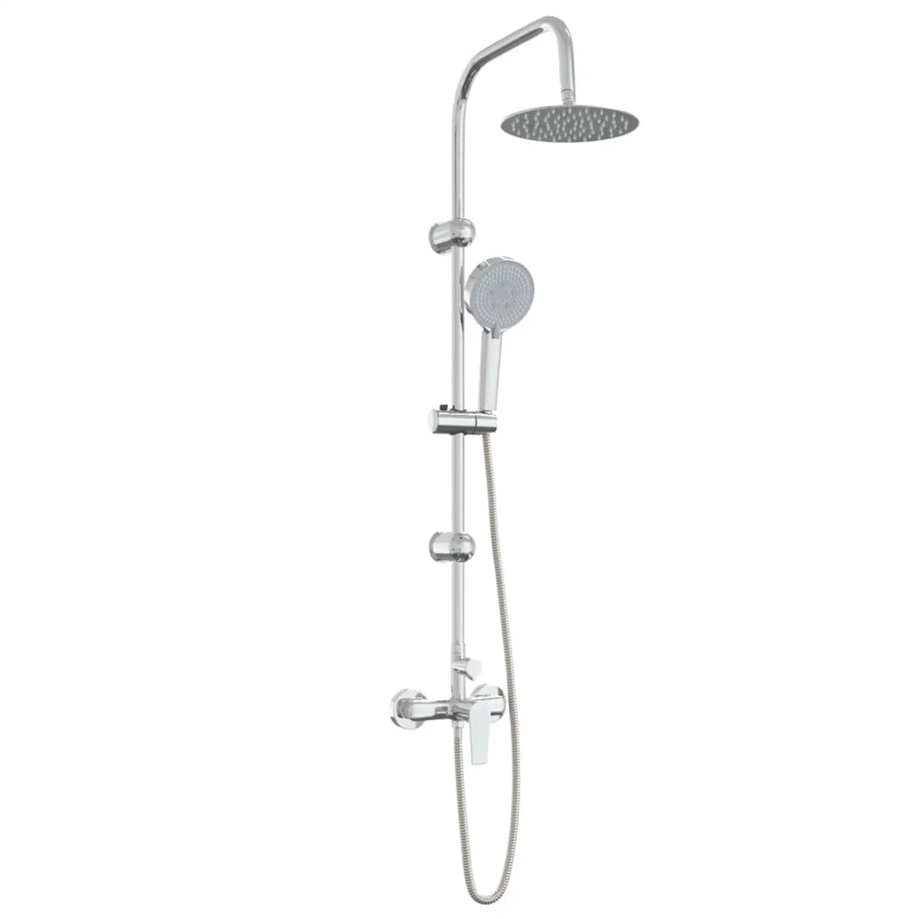 Sistema Doccia Cromato Acciaio Inox 21 x 48 x 112 cm 42053766