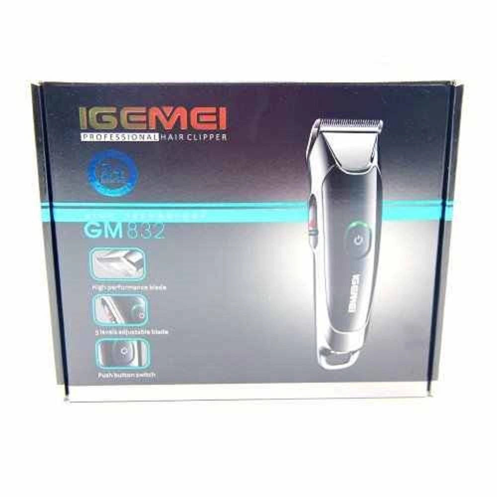 Trade Shop - Tagliacapelli Regolabarba Professionale Capelli Barba Ricaricabile Gm-832 -