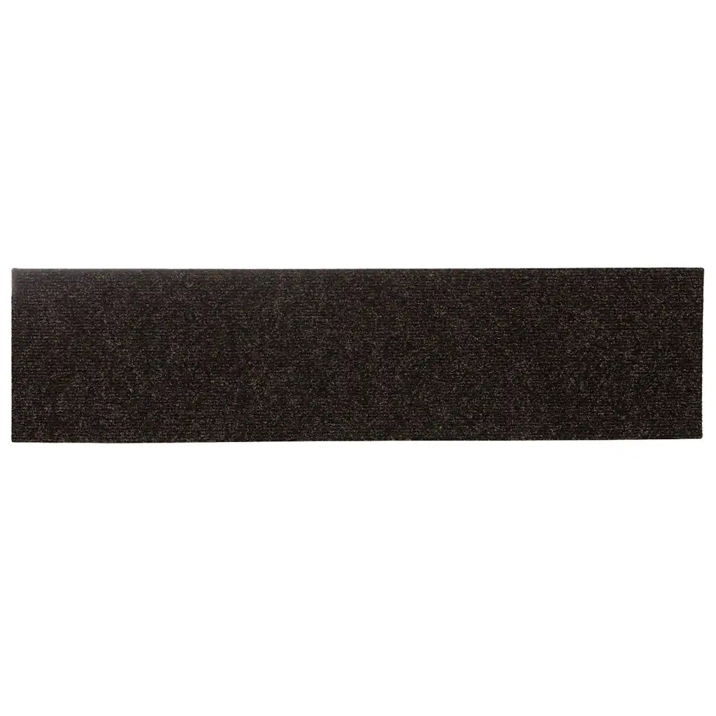 Tappetini per scale autoadesivi 30 pz 76x20 cm marrone scuro rettangolari 3365728