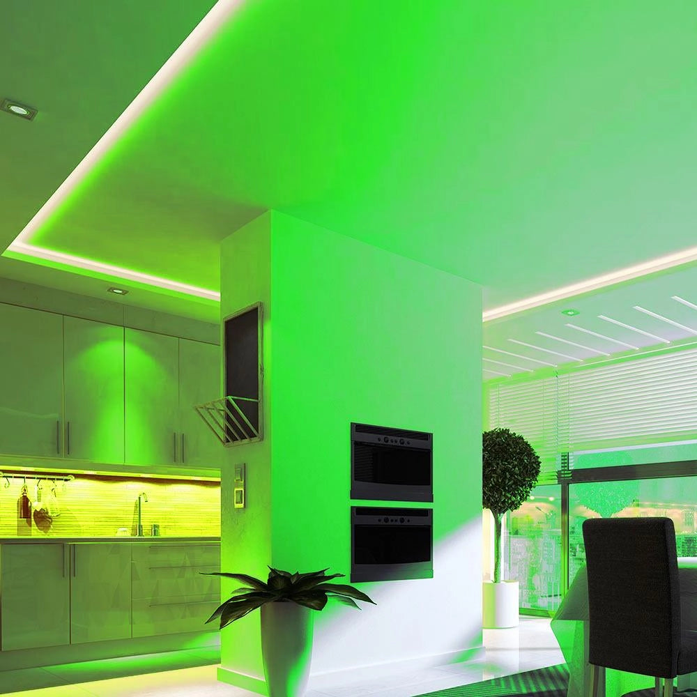 V-TAC Striscia LED SMD3528 5m IP65 12V Verde 3,6W/m