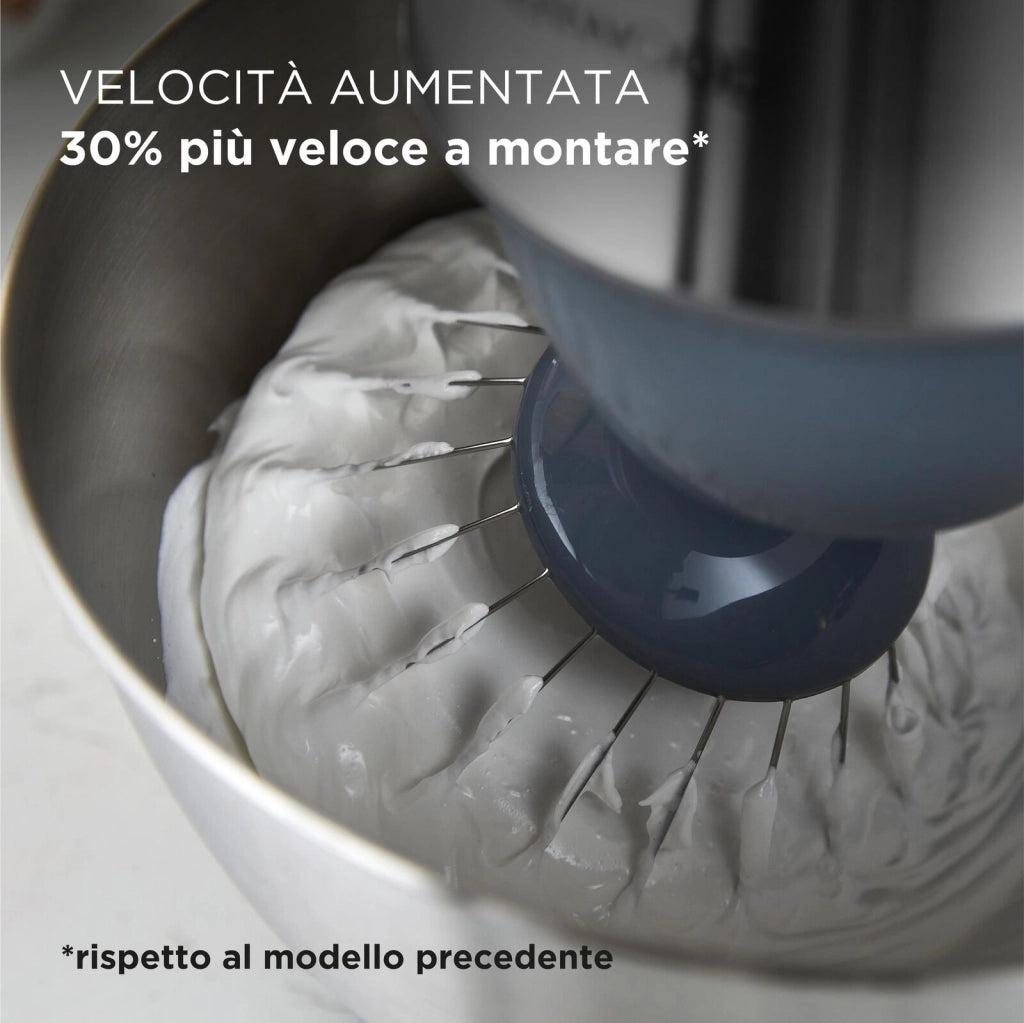 Kenwood KHC29.A0SI Prospero+ Impastatrice Planetaria 1000W Ciotola 4,3L 8 Velocita' Paraschizzi colore Argento
