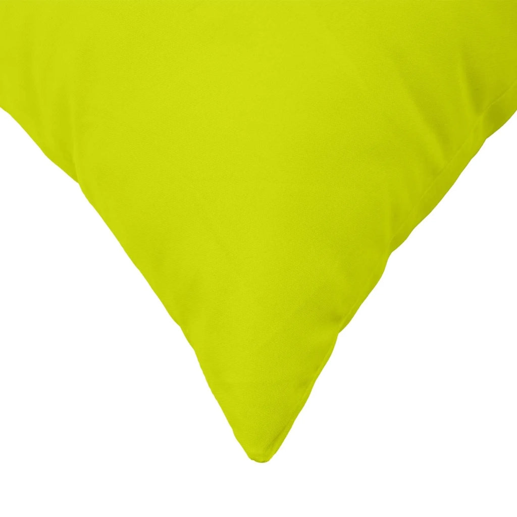 Federa 6 pcs HEERLEN Verde brillante. 50 x 70 cm Poliestere 911388