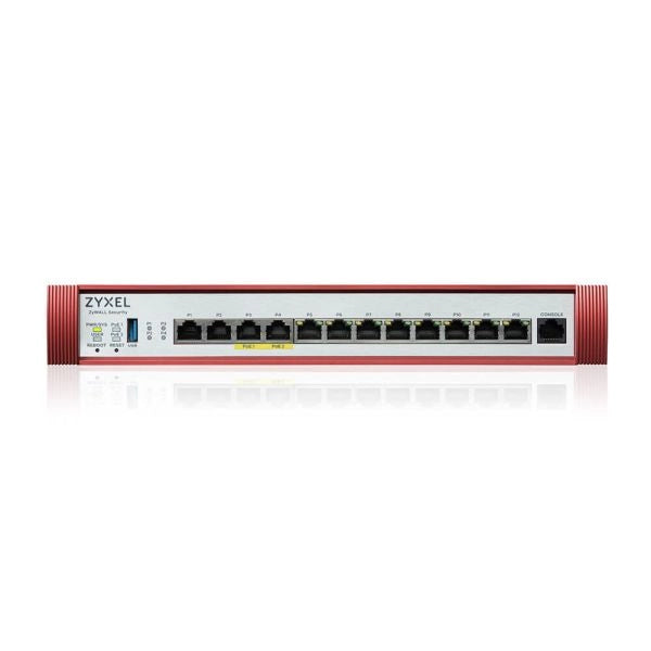 Zyxel usg flex 500h firewall (hardware) 10 gbit/s - USGFLEX500H-EU0101F