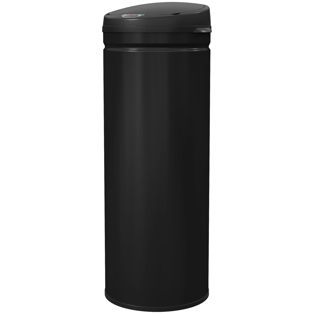 Pattumiera Automatica 50L ¨C Xylo ¨C Acciaio Inox Nero 30,5x30,5x85cm