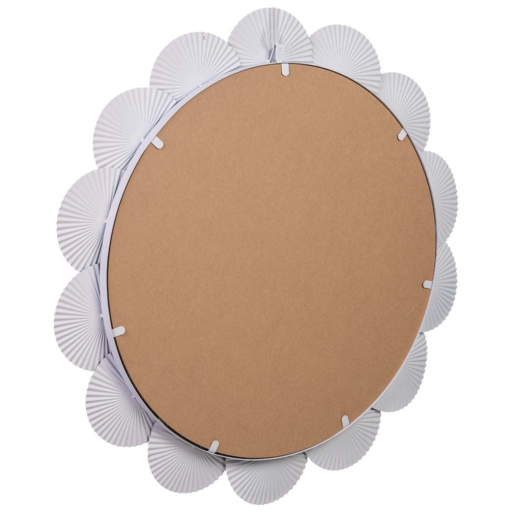 Specchio da parete in metallo 75x75x04h cm