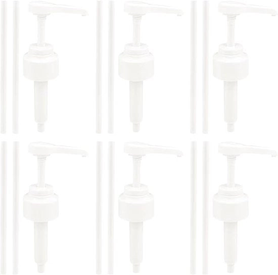 Pompe di sostituzione dispenser detersivo - plastica riciclabile - 6 pezzi