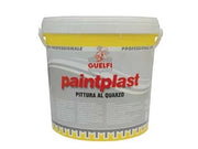 QUARZO PLASTICO PAINTPLAST PER INTERNI ED ESTERNI  lt.5 bianco    GUELFI