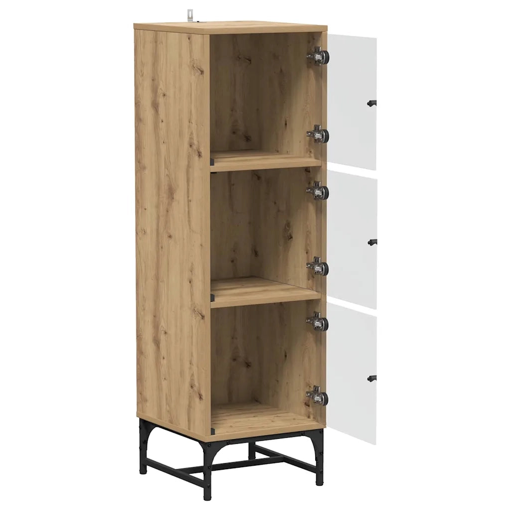 Credenza-Buffet-Armadio da cucina Rovere artigianale 35 x 37 x 117 cm