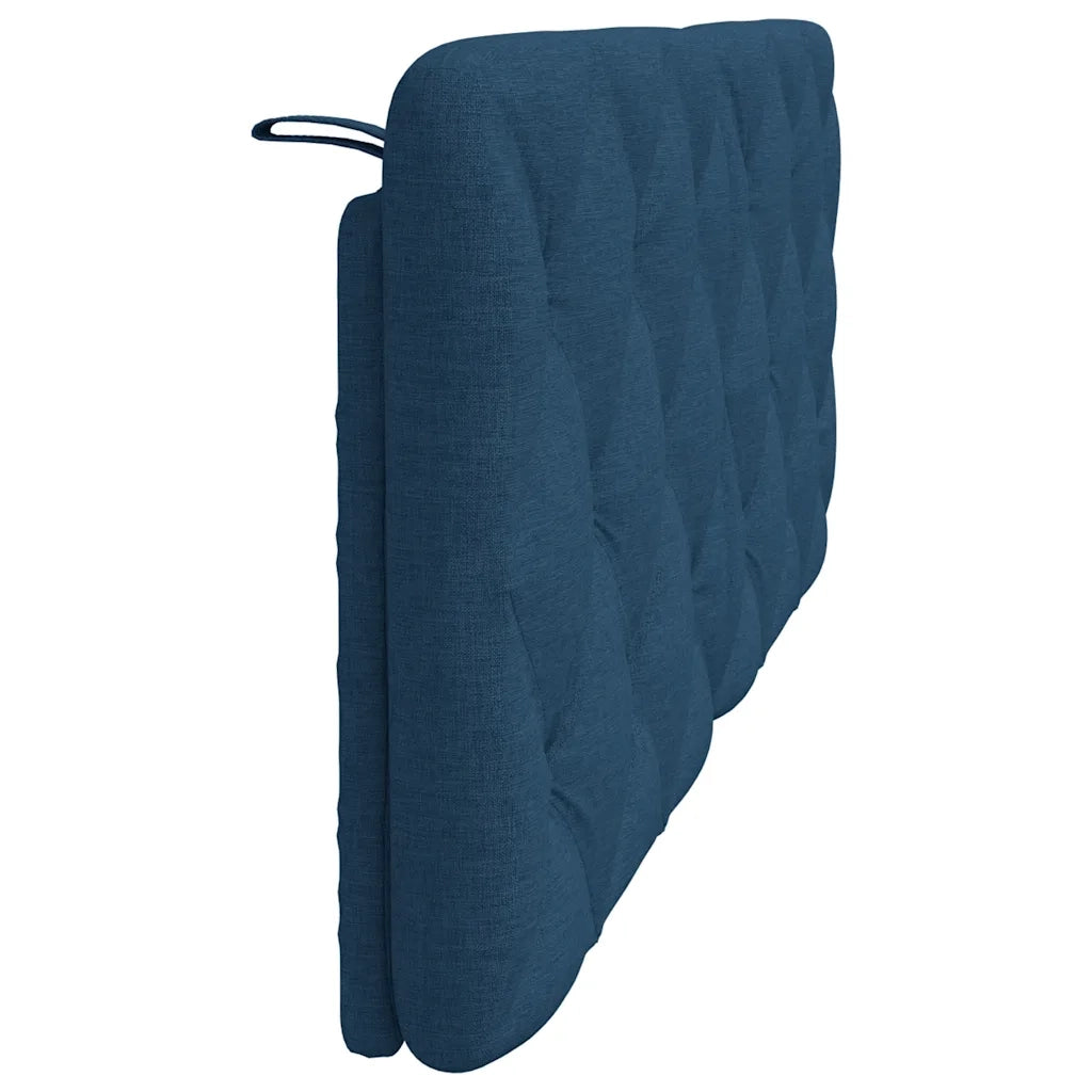Cuscino Testiera Blu 140 cm in Tessuto 4019225