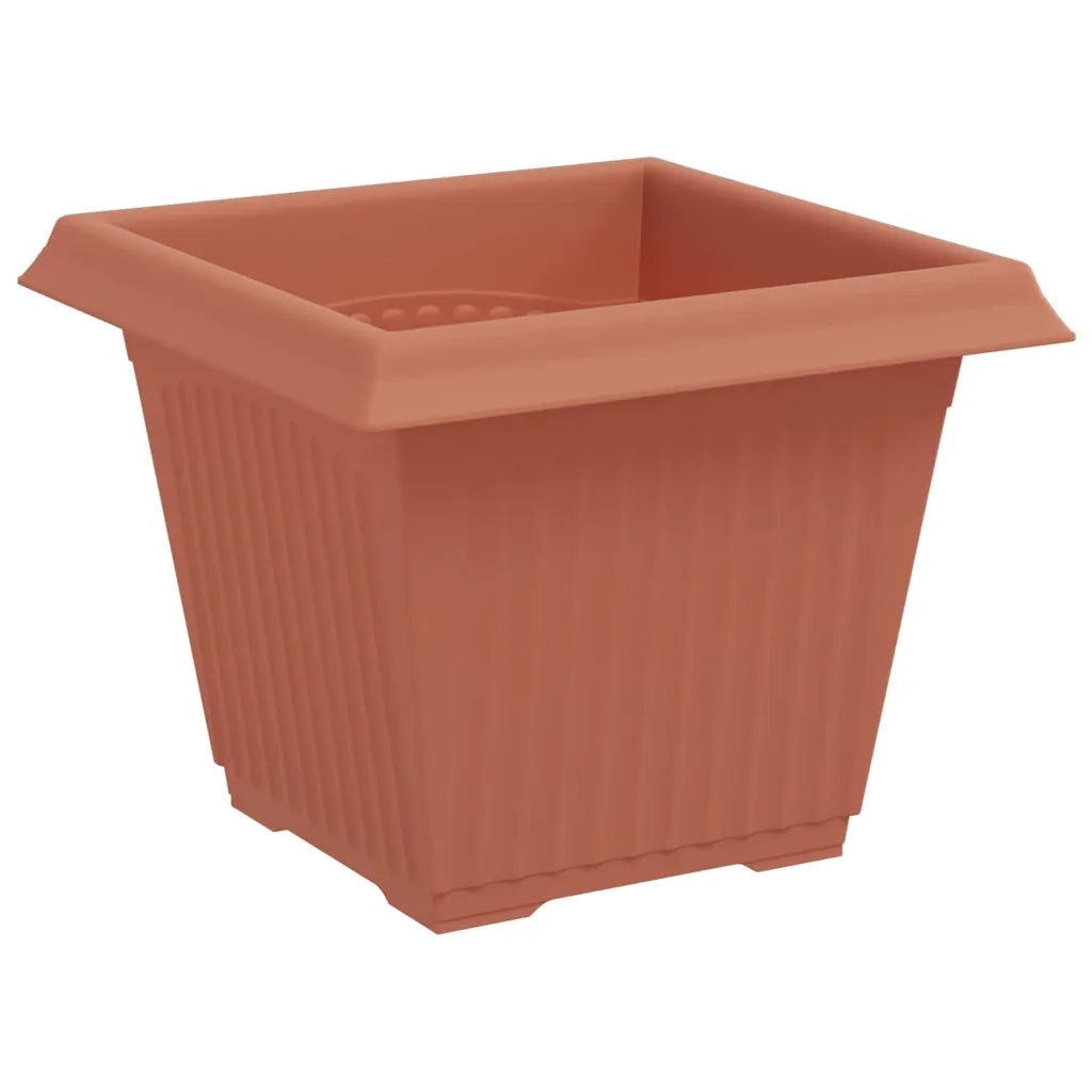 Vasi per Piante 24 pcs Rosso Mattone 33 x 33 x 26 cm Plastica 3403308