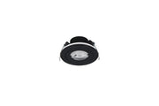 Faretto incasso LAMONT LED 6,5W nero rotondo IP65 Trio