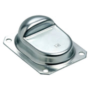 ARRESTO PER CANCELLI A BATTENTE ART. 166  tipo piccolo - mm 120 x 100 - h.42  - COMUNELLO