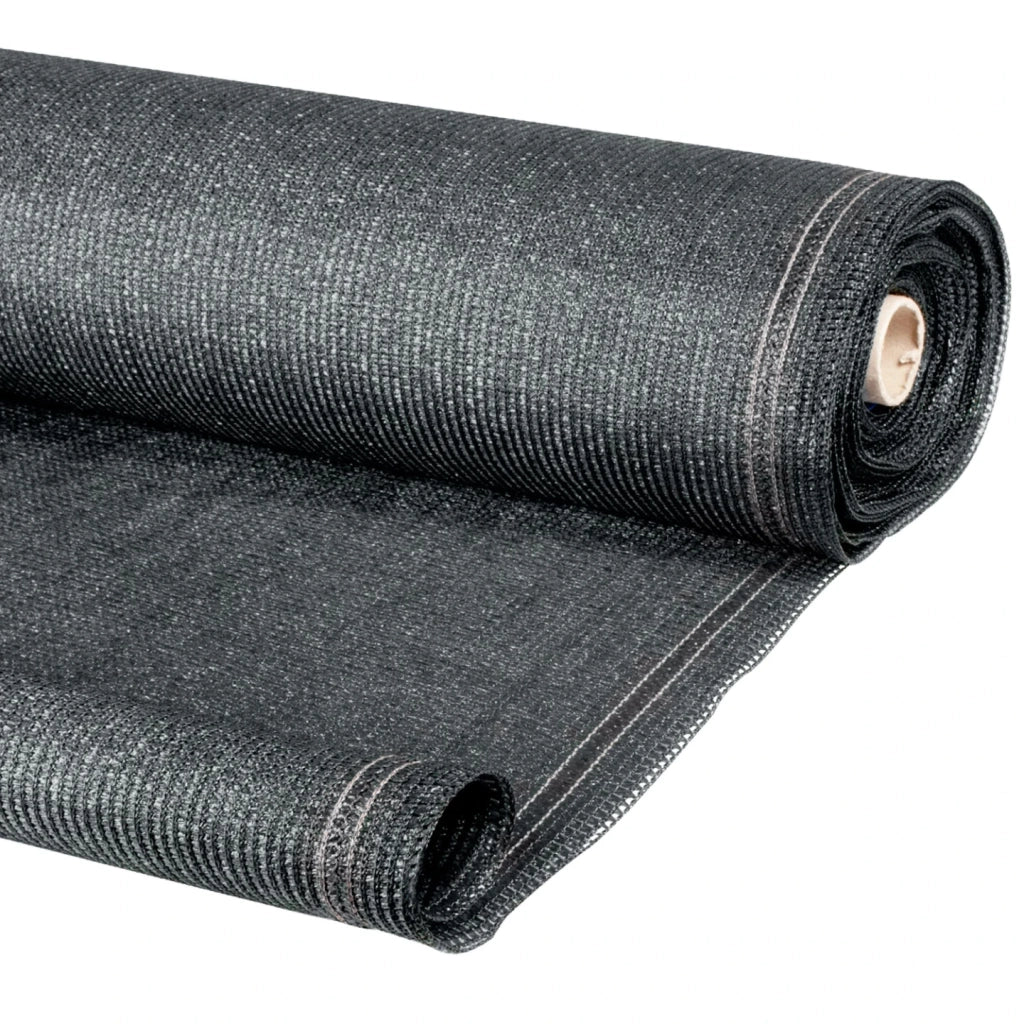 IDMarket - Rete ombreggiante 1,5x10m, telo rotolo per recinzione giardino 150g/m², grigio