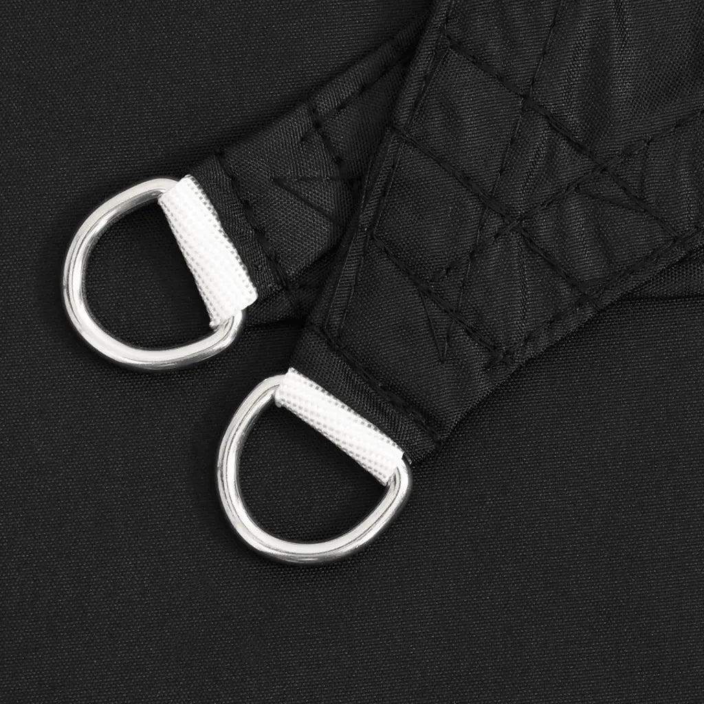 Parasole a Vela Oxford Rettangolare 2x2,5 m Nero 135749