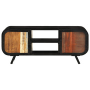Mobile Porta TV-Credenza TV 110x30x45 cm in Legno Massello di Recupero