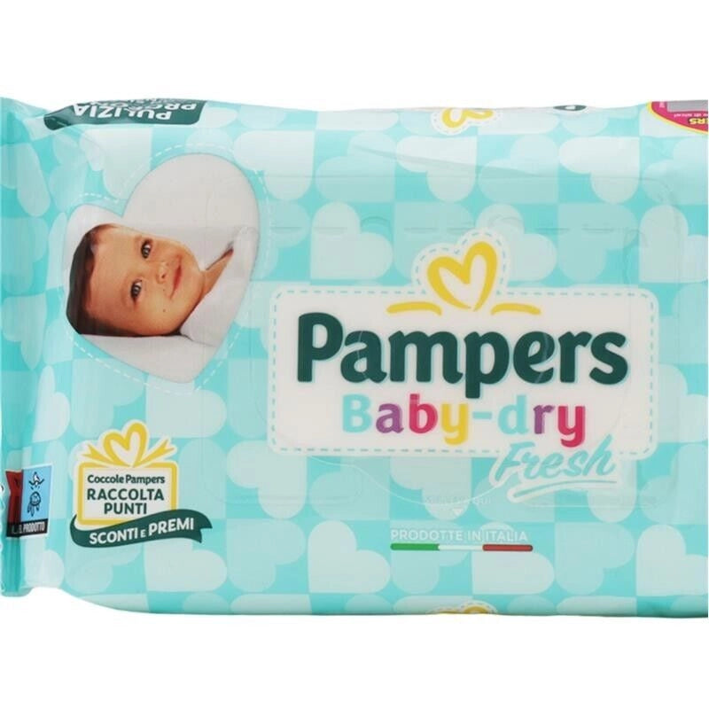 PAMPERS SALVIETTE UMIDIFICATE BAMBINI BABY FRESH 400 PZ