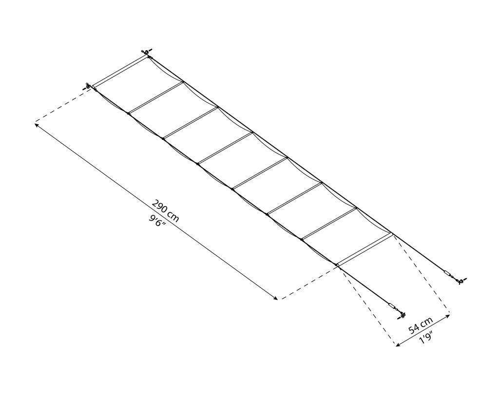 Tenda da Tetto Per la Pergola 3X4.3 m Bianco