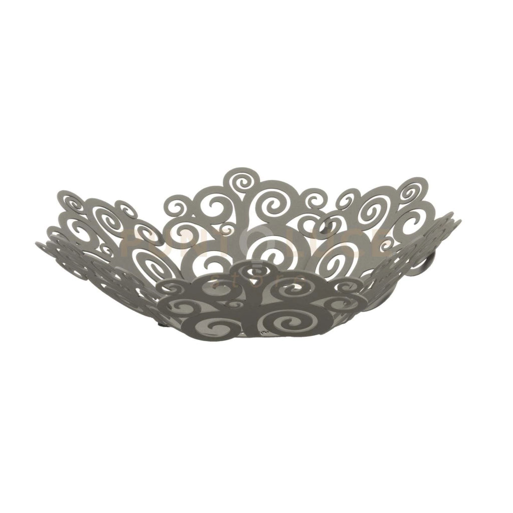 centrotavola grande moderno albero della vita Fango in Ferro 38x11cmh
